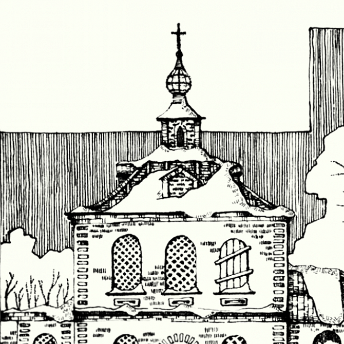 Здесь был Бог. Церковь Иоанна Богослова, с.Гужово.